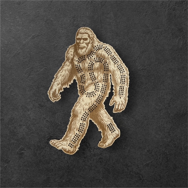 (image for) Bigfoot Cribbage - Board Game